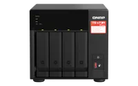 QNAP TS-473A + QSW-1105-5T Bundle Pack NAS Tower Ryzen Embedded V1500B 8 Go DDR4 0 To QNAP Turbo System Noir - 2