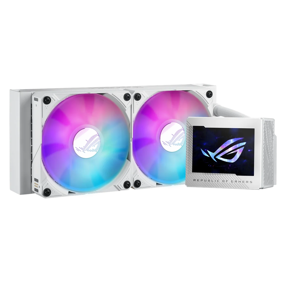 ASUS ROG RYUJIN III 240 ARGB White Edition Processeur Refroidisseur de liquide tout-en-un 12 cm Blanc 1 pièce(s)