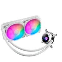 ASUS ROG STRIX LC II 240 ARGB White Edition Processeur Refroidisseur de liquide tout-en-un 12 cm Blanc 1 pièce(s) - 1