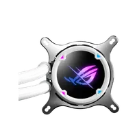 ASUS ROG STRIX LC II 240 ARGB White Edition Processeur Refroidisseur de liquide tout-en-un 12 cm Blanc 1 pièce(s) - 2