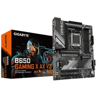 GIGABYTE B650 GAMING X AX V2 Carte mère - AMD Ryzen série 9000, VRM 8+2+2 phases, jusqu'à 8000 MHz DDR5 (OC), 1xPCIe 5.0 + 2xPCIe 4.0 M.2, LAN 2,5 GbE, WIFI 6E, USB 3.2 Gen 2 - 1