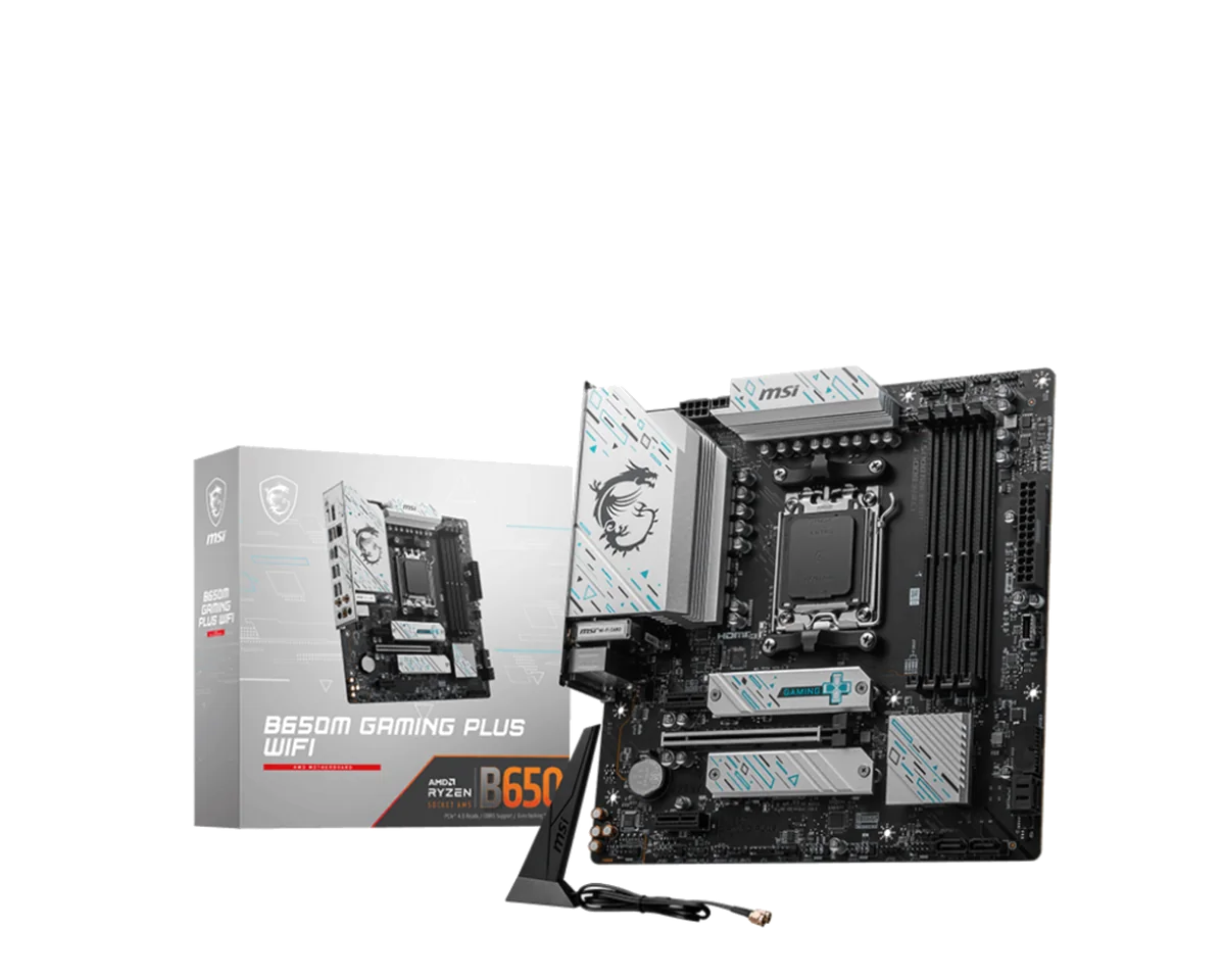 MSI B650M GAMING PLUS WIFI carte mère AMD B650 Emplacement AM5 micro ATX