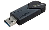 Kingston Technology DataTraveler 64GB Portable USB 3.2 Gen 1 Exodia Onyx - 6