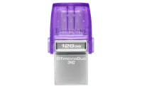 Kingston Technology DataTraveler 128 Go microDuo 3C 200 Mo/s dual USB-A + USB-C - 4