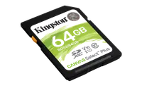 Kingston Technology Carte SDXC Canvas Select Plus 100R C10 UHS-I U1 V10 de 64 Go - 3