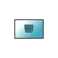 KIMEX Support Mural Fixe pour Ecran TV 13'' - 27''