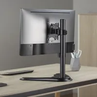 KIMEX Support de Bureau Sur Pied pour 1 Ecran Moniteur TV 17'' - 32'' - 6