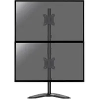 KIMEX Support de Bureau Sur Pied pour 2 Ecrans Moniteurs TV 17'' - 32''