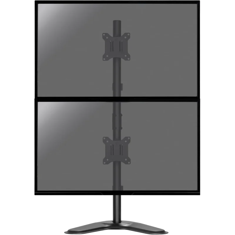 KIMEX Support de Bureau Sur Pied pour 2 Ecrans Moniteurs TV 17'' - 32''