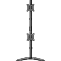 KIMEX Support de Bureau Sur Pied pour 2 Ecrans Moniteurs TV 17'' - 32'' - 3