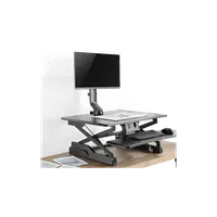 KIMEX Support de Bureau A Pincer pour 1 Ecran Moniteur TV 17'' - 32'' - 2