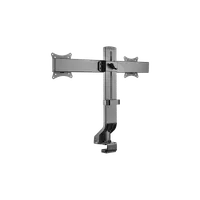 KIMEX Support de Bureau A Pincer pour 2 Ecrans Moniteurs TV 17' '- 32'' - 4