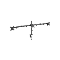 KIMEX Support de Bureau A Pincer pour 3 Ecrans Moniteurs TV 13' '- 27'' - 3