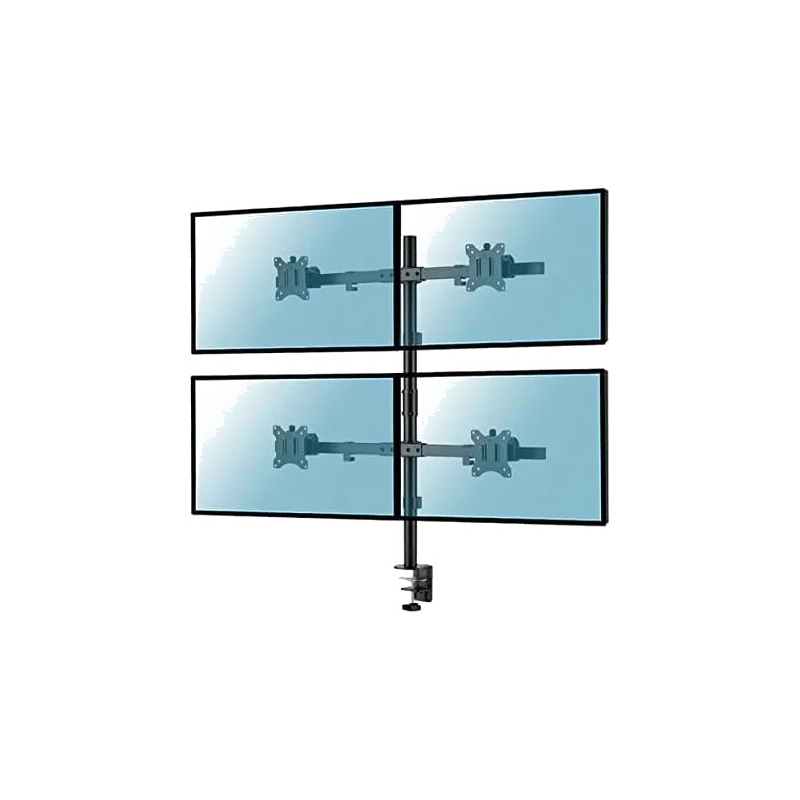 KIMEX Support de Bureau A Pincer pour 4 Ecrans Moniteurs TV 17' '- 32''