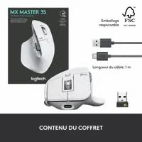 Logitech MX Master 3S Pale Grey - 20