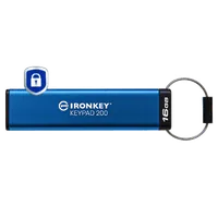 Kingston Technology IronKey Keypad 200 de 16 Go, FIPS 140-3 niveau 3 (en attente), chiffrement AES-256 - 4