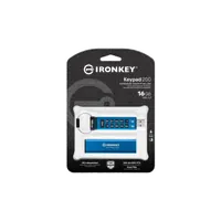 Kingston Technology IronKey Keypad 200 de 16 Go, FIPS 140-3 niveau 3 (en attente), chiffrement AES-256 - 6