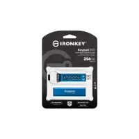 Kingston Technology IronKey Keypad 200 de 256 Go, FIPS 140-3 niveau 3, chiffrement AES-256 - 6