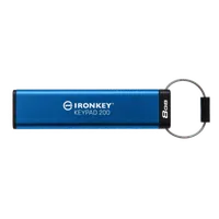 Kingston Technology IronKey Keypad 200 de 8 Go, FIPS 140-3 niveau 3 (en attente), chiffrement AES-256 - 4