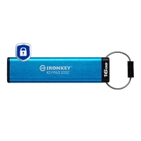 Kingston Technology IronKey Keypad 200C USB-C de 16 Go, FIPS 140-3 niveau 3 AES-256 - 4