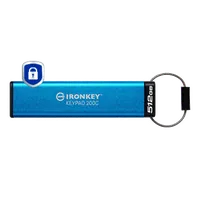 Kingston Technology IronKey Keypad 200C USB-C de 512 Go, FIPS 140-3 niveau 3 AES-256 - 4