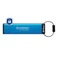 Kingston Technology IronKey Keypad 200C USB-C de 64 Go, FIPS 140-3 niveau 3 AES-256 - 4