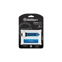 Kingston Technology IronKey Keypad 200C USB-C de 8 Go, FIPS 140-3 niveau 3 (en attente) AES-256 - 6