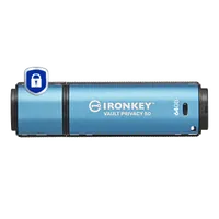 Kingston Technology IronKey 64Go Vault Privacy 50 chiffrée AES-256, FIPS 197 - 4