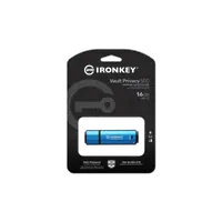 Kingston Technology IronKey 16Go USB-C Vault Privacy 50C chiffrée AES-256, FIPS 197 - 6