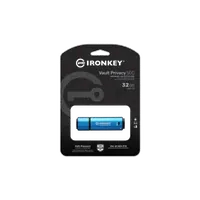 Kingston Technology IronKey 32Go USB-C Vault Privacy 50C chiffrée AES-256, FIPS 197 - 6