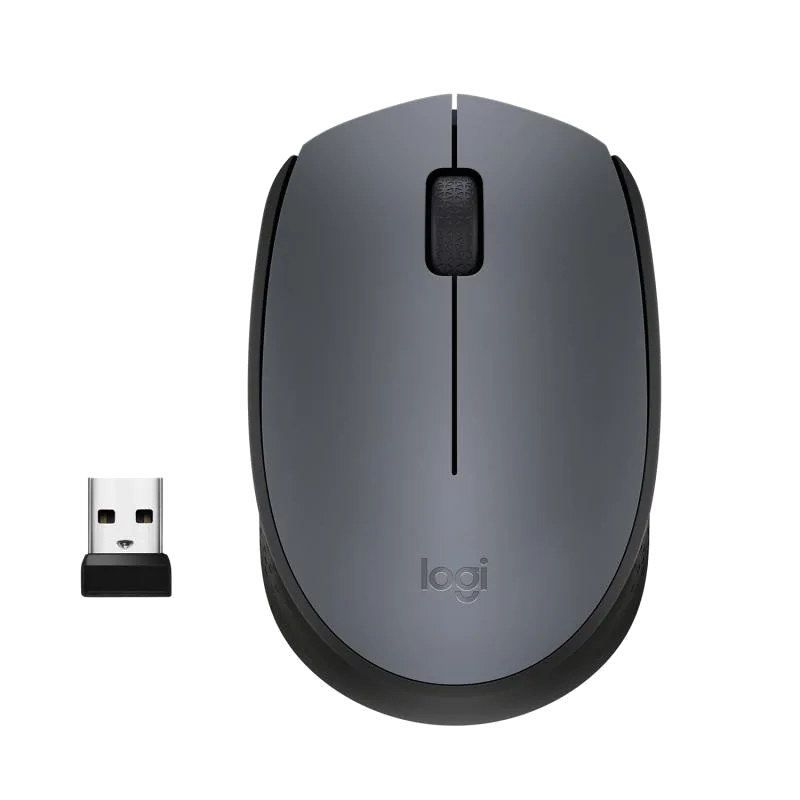 LOGITECH M170 Sans fil  Retail Noir / Gris
