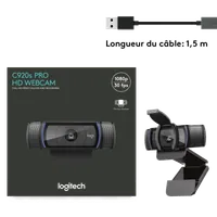 Logitech HD PRO Webcam C920S Noir *960-001252 - 17