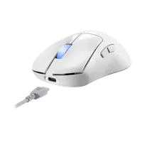 ASUS ROG Keris II Ace Wireless AimPoint White souris Gaming Droitier RF Wireless + Bluetooth + USB Type-A Optique 42000 DPI - 7