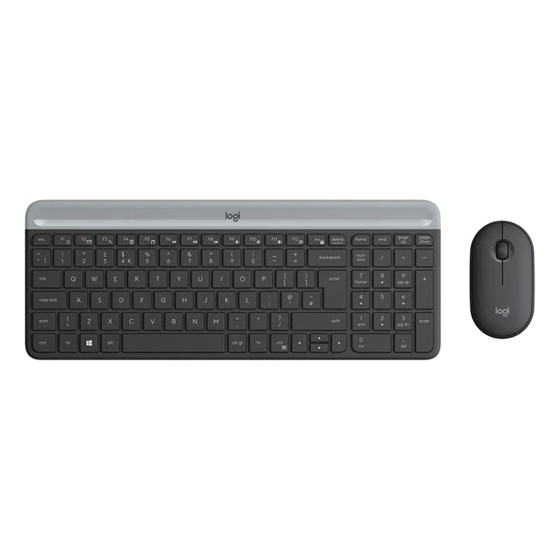 Logitech KIT MK470 Slim Noir