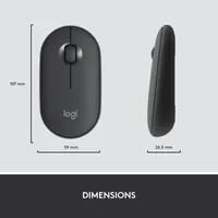 Logitech KIT MK470 Slim Noir - 15