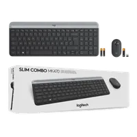 Logitech KIT MK470 Slim Noir - 16