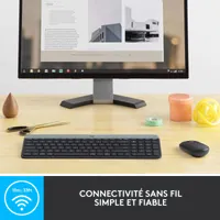 Logitech KIT MK470 Slim Noir - 10