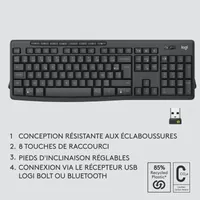 Logitech KIT MK370 For Business Noir - 11