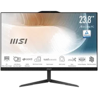 MSI Modern AM242 1M-1084FR Intel Core 3 100U 60,5 cm (23.8") 1920 x 1080 pixels PC All-in-One 8 Go DDR5-SDRAM 512 Go SSD Windows 11 Pro Wi-Fi 6E (802.11ax) Noir - 2