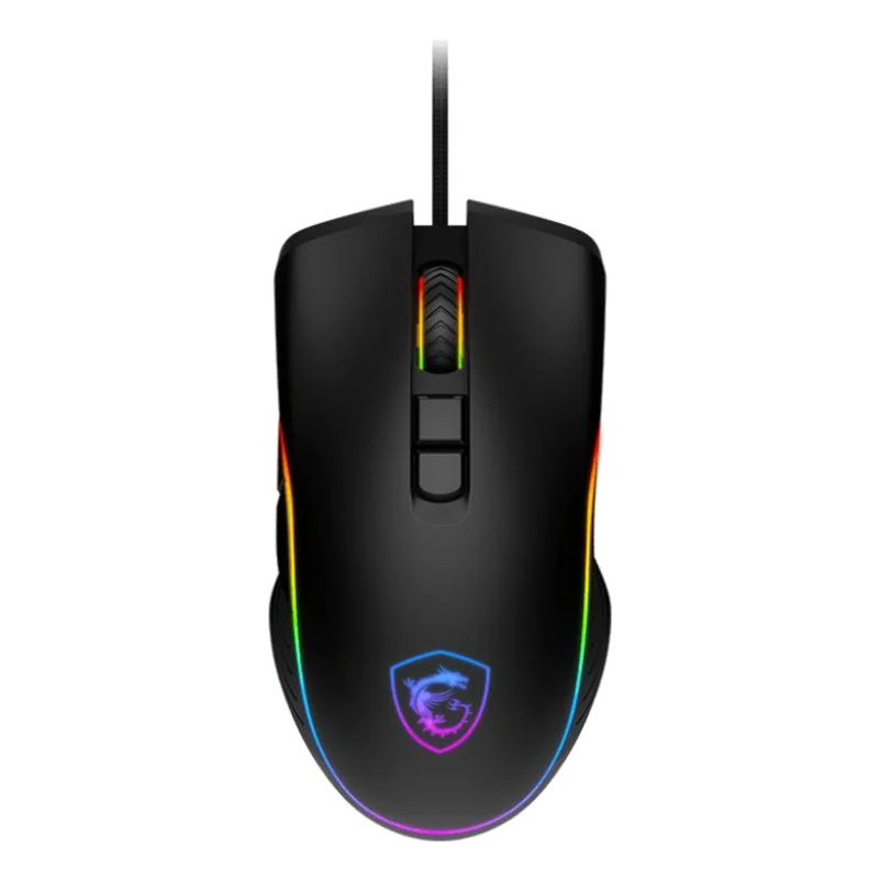 MSI FORGE GM300 souris Gaming Ambidextre USB Type-A Optique 7200 DPI