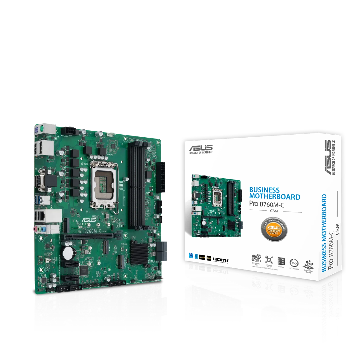 ASUS PRO B760M-C-CSM Intel B760 LGA 1700 micro ATX