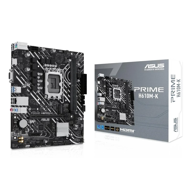 ASUS Prime H610M-K Intel H610 LGA 1700 micro ATX