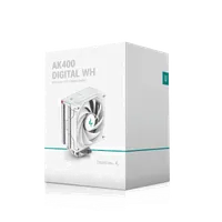 DeepCool AK400 Digital WH Processeur Refroidisseur d'air 12 cm Blanc 1 pièce(s) - 10