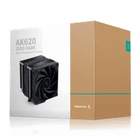 DeepCool AK620 ZERO DARK Processeur Refroidisseur d'air 12 cm Noir 1 pièce(s) - 10