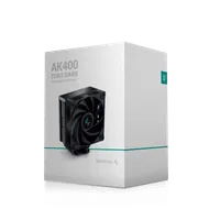 DeepCool AK400 ZERO DARK Processeur Refroidisseur d'air 12 cm Noir 1 pièce(s) - 10