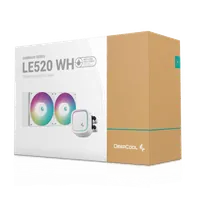 DeepCool LE520 WH Processeur Refroidisseur de liquide tout-en-un 12 cm Blanc 1 pièce(s) - 7