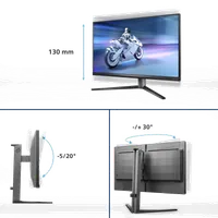 Philips Evnia 32M2N6800M/00 écran plat de PC 80 cm (31.5") 3840 x 2160 pixels 4K Ultra HD LCD Gris - 6