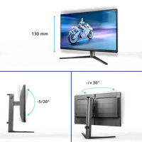 Philips Evnia 32M2N6800M/00 écran plat de PC 80 cm (31.5") 3840 x 2160 pixels 4K Ultra HD LCD Gris - 10