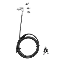 DICOTA Câble de SECURITE UNIVERSEL 3EN1 à Clé *D31699