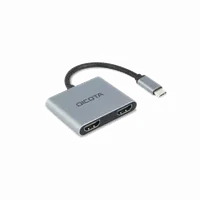 DICOTA D32063 station d'accueil Tablette/Smartphone/ordinateur portable Argent - 1